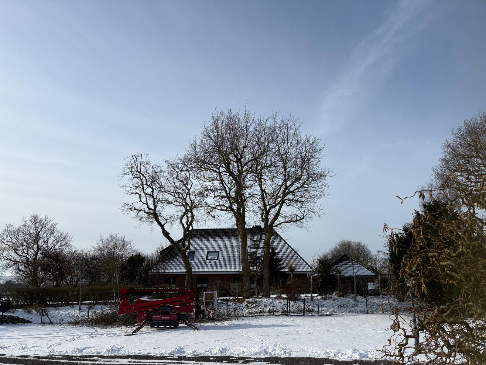 Hubsteiger im Einsatz