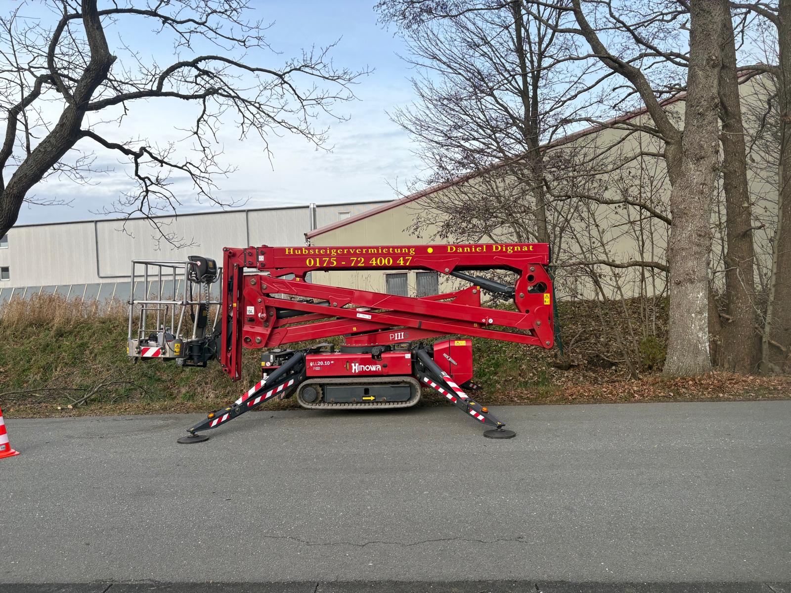 Hubsteiger im Einsatz