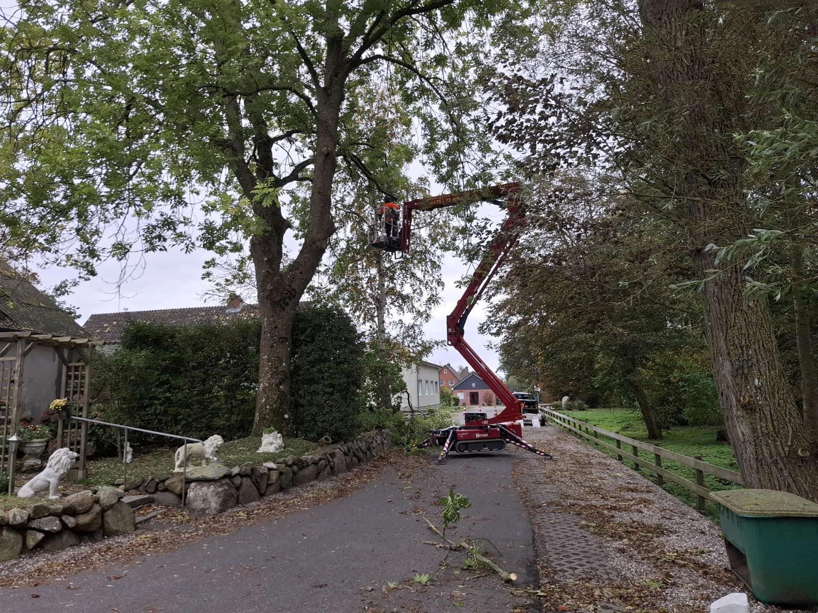Hubsteiger im Einsatz